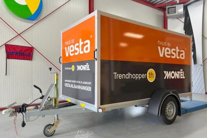 Vesta Groningen belettering aanhanger full-color
