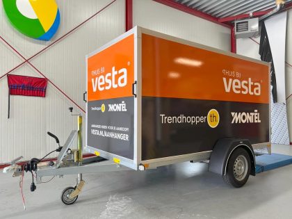 Vesta Groningen belettering aanhanger full-color