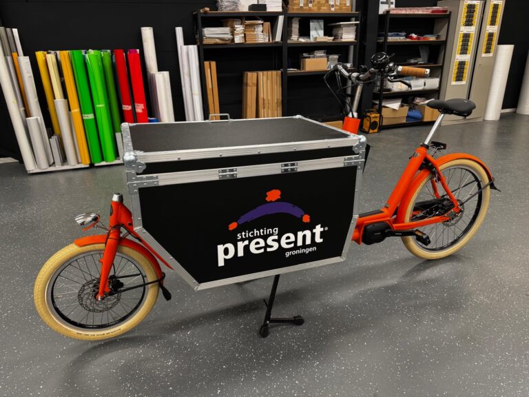 Bakfiets reclame